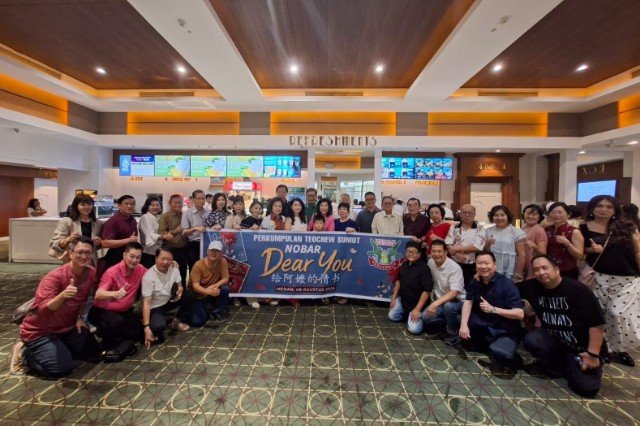 Keeping the Teochew language alive: The United Teochew Association of North Sumatra organizes a public screening of "Dear You" at XXI Cambridge