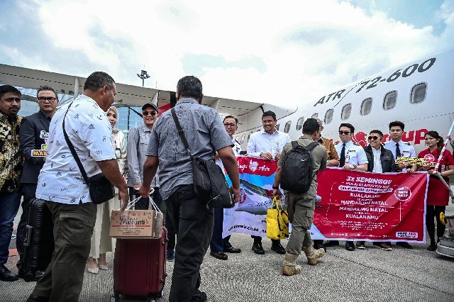 Inaugural Flight Wings Air Kualanamu–Mandailing Natal
