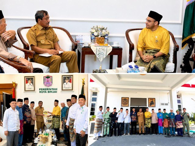 Mayor of Binjai Signs Memorandum of Agreement with the Langkat Sultanate to Promote Malay Cultural Traditions