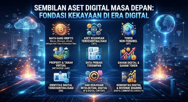 Nine digital assets of the future: the foundation for wealth in the digital age
