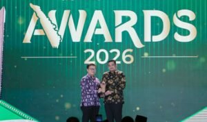 North Sumatra receives award for most meritorious development program in the category 'Acceleration of basic services and equitable regional development'
