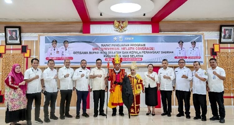 North Sumatra strengthens Universal Health Care (UHC) on the Nias Islands