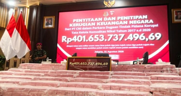 PT CNI deposits IDR 401 billion with the Public Prosecutor's Office regarding a nickel mining case in Southeast Sulawesi
