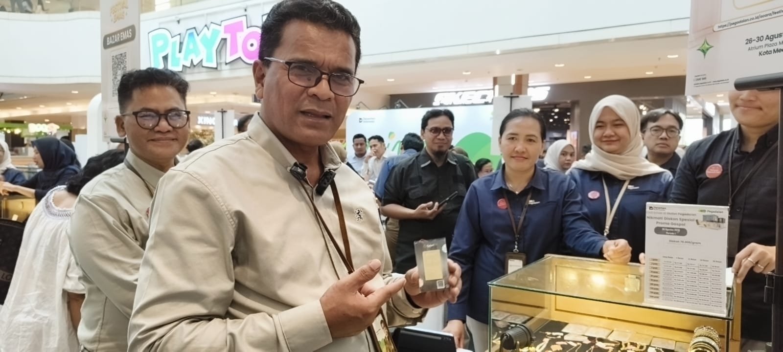 Pegadaian Hosts 'Gold Festival' at Medan Fair Plaza to Promote Financial Literacy and Inclusion
