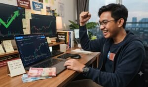 The story of a young investor who conquered the stock market with just 100,000 rupiah in capital