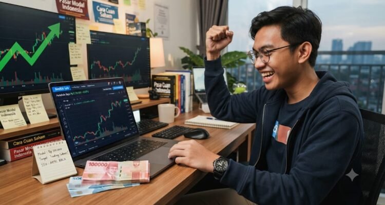 The story of a young investor who conquered the stock market with just 100,000 rupiah in capital