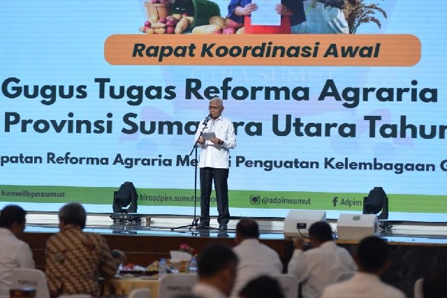 Agrarian reform must have a positive impact on the economy of the people of North Sumatra