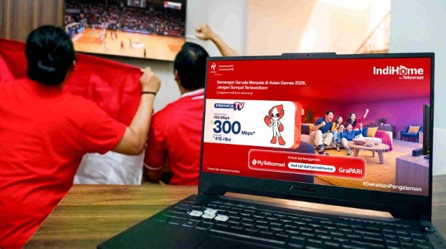 Asian Games 2026 Tayang di MAXStream TV IndiHome Tanpa Biaya Tambahan