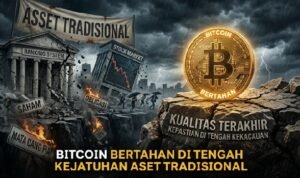 Bitcoin holds firm amidst the crash in traditional assets