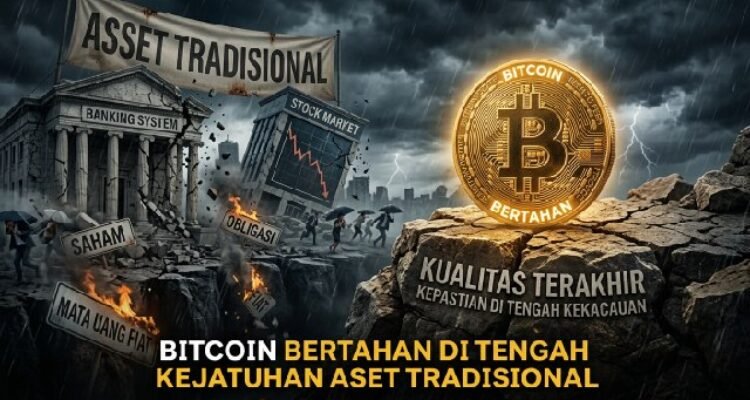Bitcoin holds firm amidst the crash in traditional assets