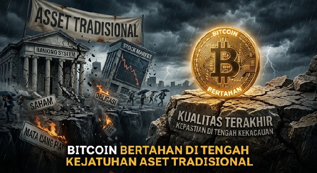 Bitcoin holds firm amidst the crash in traditional assets