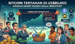 Bitcoin stalls at US$80,000. Is "smart money" starting to rotate?