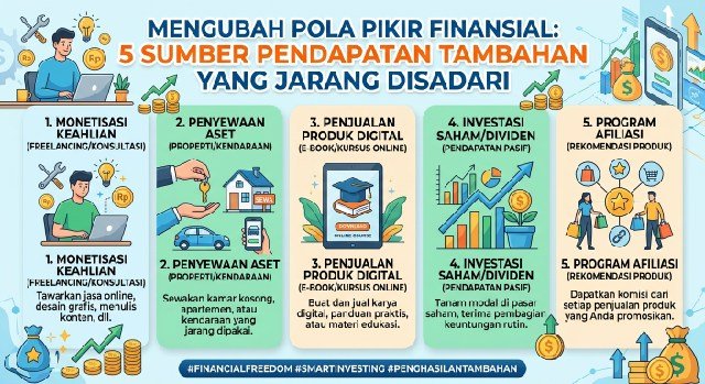 Changing your financial mindset: 5 sources of extra income you rarely discover