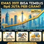 Emas 2031 Bisa Tembus Rp6 Juta per Gram