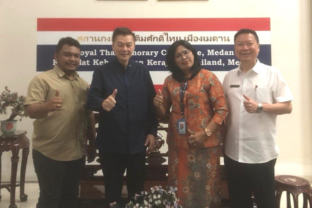 Murni Teguh University Explores Collaboration with the Honorary Consulate of Thailand in Medan