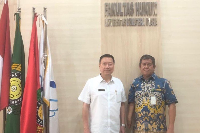 Murni Teguh University Invites USU Faculty of Law to Collaborate on Strengthening the Implementation of the "Tri Dharma" of Higher Education