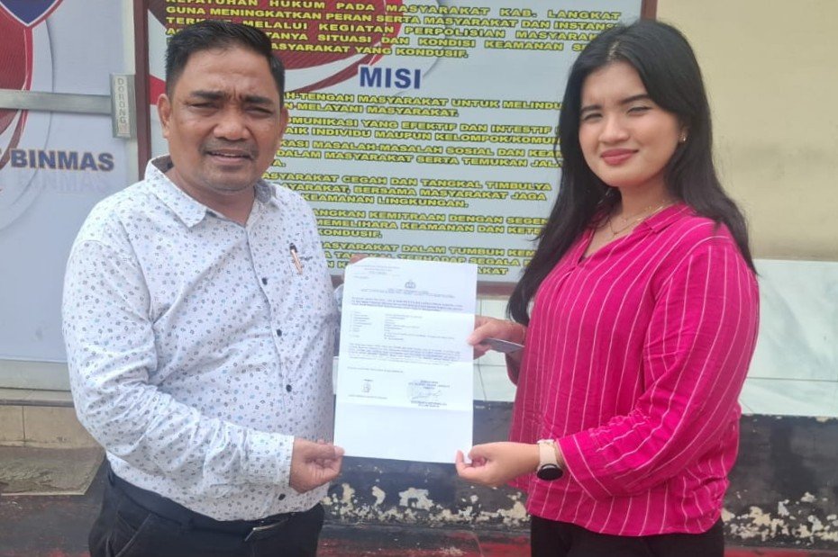 SMS Finance debtor reported to Langkat police