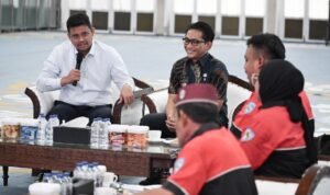 Vespa Community Visits Governor Bobby Nasution