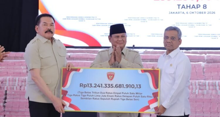 52 trillion rupiah in forest management proceeds deposited into state treasury