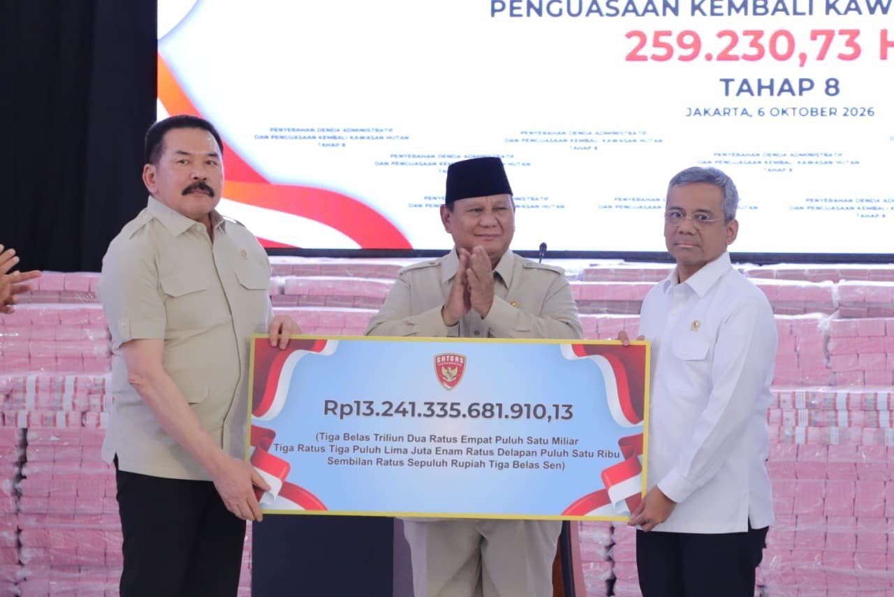 52 trillion rupiah in forest management proceeds deposited into state treasury