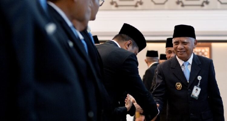 Message from the Deputy Governor of North Sumatra to 188 newly appointed officials