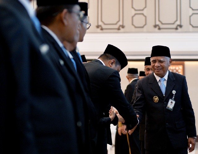 Message from the Deputy Governor of North Sumatra to 188 newly appointed officials