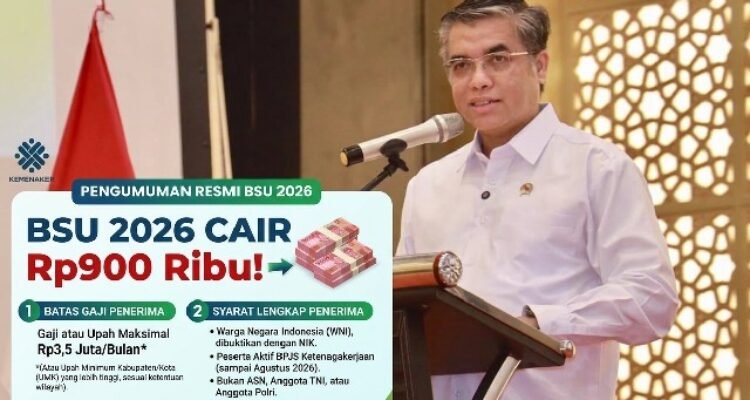 Wage Subsidy (BSU) 2026: IDR 900,000! Check the full eligibility criteria and salary limits for recipients